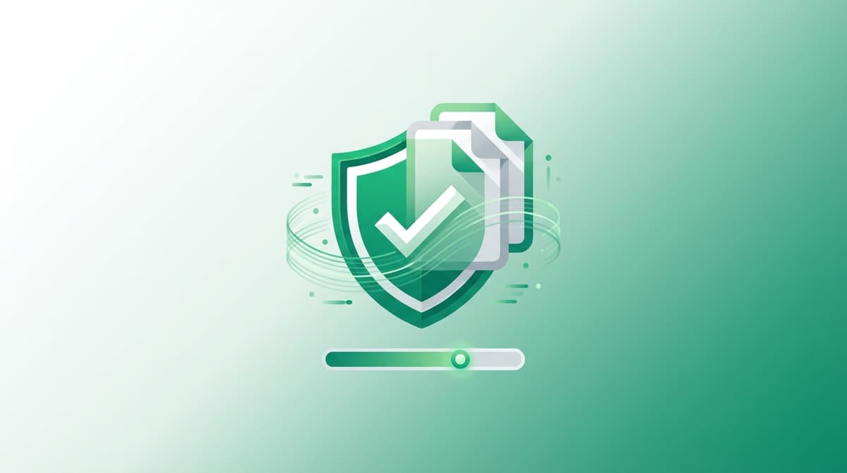 ATS resume screening and verification process illustration
